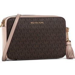 Saszetka nerka MICHAEL MICHAEL KORS - Jet Set 32F8GF5M2B Brn/Sftpink. Różowe nerki damskie MICHAEL Michael Kors, bez wzorów, ze skóry ekologicznej, bez dodatków. Za 879,00 zł.