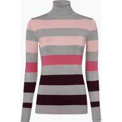 Marie Lund - Sweter damski, szary. Szare golfy damskie Marie Lund, xs, w paski. Za 99,95 zł.