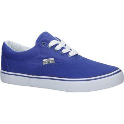 Niebieskie trampki sznurowane Casu 086. Niebieskie trampki i tenisówki damskie Casu, bez wzorów, na sznurówki. Za 34,99 zł.