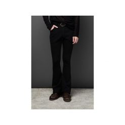 Jeansy męskie: Jeansy Stuningowane Dzwony |CZARNE| F/W15