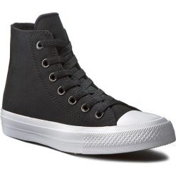 Trampki CONVERSE - Ct II Hi 150143C Black/White/Navy. Czarne półbuty damskie Converse, bez wzorów, z gumy, bez zapięcia. W wyprzedaży za 249,00 zł.