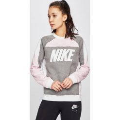 Nike - Bluza. Różowe bluzy damskie Nike, s, z nadrukiem, z bawełny, bez rękawów, bez kaptura. Za 299,90 zł.