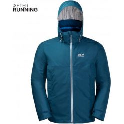 Kurtka Jack Wolfskin North Fjord Jacket 3-in-1 Hardshell M Niebieska. Niebieskie kurtki męskie marki JACKWOLFSKIN, na zimę, s, bez wzorów, z syntetyku, bez kaptura. Za 799,99 zł.