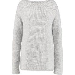 Swetry klasyczne damskie: Majestic Sweter gris chine