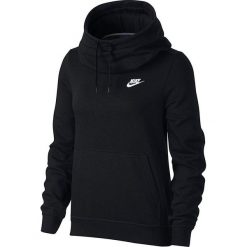 Nike - Bluza. Czarne bluzy damskie Nike, s, bez wzorów, z bawełny, bez rękawów, z kapturem. Za 199,90 zł.