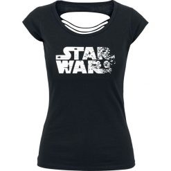 Bluzki damskie: Star Wars Destroyed Logo Koszulka damska czarny