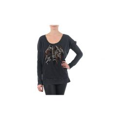 T-shirty z długim rękawem Cream MAJ L/S. Czarne t-shirty damskie marki Cream, s, bez wzorów, bez kołnierzyka. Za 216,30 zł.