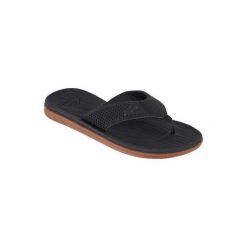 Japonki HALEIWA Plus męskie. Czarne klapki męskie Quiksilver, bez wzorów. Za 179,99 zł.