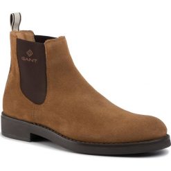 Sztyblety GANT - Oscar 19653922 Cognac G45. Pomarańczowe sztyblety męskie GANT, ze skóry, bez zapięcia. W wyprzedaży za 489,00 zł.