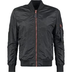 Alpha Industries Kurtka Bomber black kopper. Czarne marynarki męskie Alpha Industries, m, bez wzorów, z nylonu. W wyprzedaży za 412,30 zł.