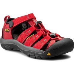 Sandały KEEN - Newport H2 1012318 Ribbon Red/Gargoyle. Czerwone sandały męskie Keen, z gumy, bez zapięcia. Za 249,95 zł.