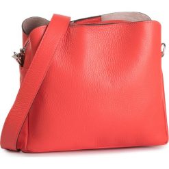 Torebka CREOLE - K10640 D42. Czerwone listonoszki damskie Creole, bez wzorów, ze skóry, eleganckie, na ramię, bez dodatków. Za 299,00 zł.