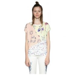 Desigual T-Shirt Damski Ambrosine Xs Biały. Białe t-shirty damskie Desigual, xs. W wyprzedaży za 169,00 zł.