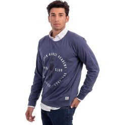 Bejsbolówki męskie: Bluza w kolorze niebieskim