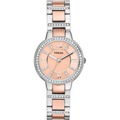 Fossil VIRGINIA Zegarek rosegold. Czerwone zegarki damskie Fossil. W wyprzedaży za 390,15 zł.