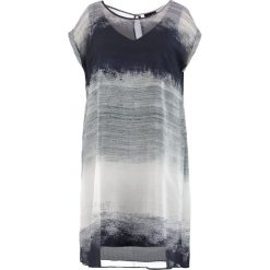 Sukienki: Live Unlimited London BLOCK STRIPE OVERLAY Sukienka letnia navy