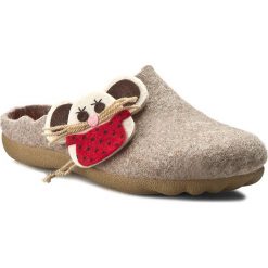 Kapcie damskie: Kapcie MANITU – 320459 Beige 8