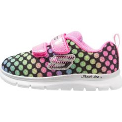 Skechers SKECHLITE LIL DOTS Tenisówki i Trampki black/multicolor. Czarne trampki dziewczęce Skechers, z materiału. Za 159,00 zł.