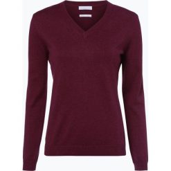 Brookshire - Sweter damski, czerwony. Czarne swetry klasyczne damskie marki brookshire, m, w paski, z dżerseju. Za 129,95 zł.