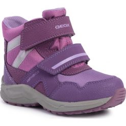 Śniegowce GEOX - J Kuray G.B Abx B J94ALB 0CE11 C8016 M Dk Purple. Fioletowe śniegowce dziewczęce Geox, bez zapięcia. W wyprzedaży za 219,00 zł.