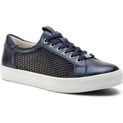Sneakersy CAPRICE - 9-23652-22 Ocean Mesh 851. Niebieskie półbuty damskie Caprice, ze skóry. W wyprzedaży za 219,00 zł.