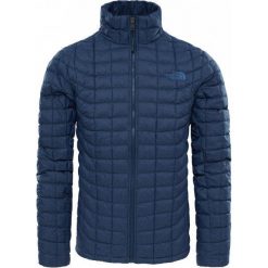 The North Face Kurtka Zimowa M Thermoball Fz Jkt Urbn Navy Stria S. Niebieskie kurtki sportowe męskie The North Face, na zimę, m, z puchu, primaloft. W wyprzedaży za 519,00 zł.