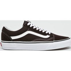Vans - Tenisówki Old Skool. Pomarańczowe tenisówki męskie marki Vans, ze skóry, na sznurówki. W wyprzedaży za 249,90 zł.