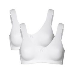 Cellbes Biustonosz 2 Pack biały female biały 95C. Białe biustonosze Cellbes, bez wzorów. Za 139,00 zł.