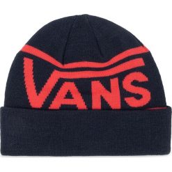Czapka VANS - Drop V Stripe C VN0A3I5OLKZ1 Dress Blues. Niebieskie czapki męskie Vans, z elastanu. W wyprzedaży za 89,00 zł.