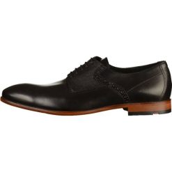Lloyd Eleganckie buty black. Czarne buty wizytowe męskie Lloyd, z materiału, na sznurówki. W wyprzedaży za 539,25 zł.