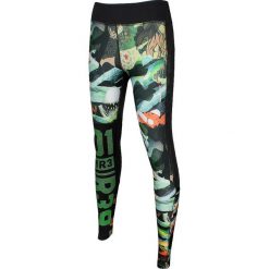 Odzież damska: Reebok Spodnie damskie One Series ACTIVChill Crazy Camo Tight czarne r. M (AJ0634)