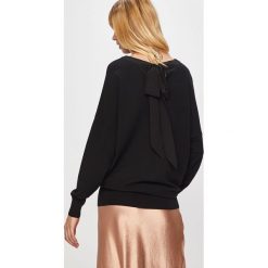 Liu Jo - Sweter. Czarne swetry damskie Liu Jo, s, bez wzorów, z poliesteru, bez rękawów, długie, bez kaptura. W wyprzedaży za 479,90 zł.