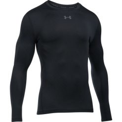 UA CG Armour Jacquard Crew 1301581-001. Czarne bluzy męskie Under Armour, m, bez wzorów, z poliesteru, bez kołnierzyka, bez rękawów, bez kaptura. W wyprzedaży za 189,99 zł.