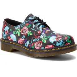 Półbuty DR. MARTENS - 1461 Rose 2442802 Multi. Czarne półbuty damskie Dr. Martens, na co dzień, bez wzorów, ze skóry, bez obcasa, na obcasie, bez zapięcia. W wyprzedaży za 389,00 zł.