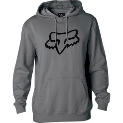 FOX Bluza Męska Legacy Foxhead M Szara. Szare bluzy męskie marki FOX, m, bez wzorów, z kapturem, bez rękawów, z kapturem. Za 267,00 zł.