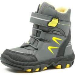 Richter chłopięce buty zimowe 8535-641-6300 31 szare. Szare buty chłopięce zimowe Richter, bez zapięcia. Za 339,00 zł.