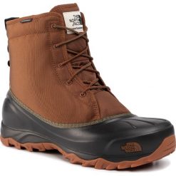 Śniegowce THE NORTH FACE - Tsumoru Boot T93MKSGW5 Monks Robe Brown/Tnf Black. Pomarańczowe śniegowce męskie The North Face, bez zapięcia. W wyprzedaży za 389,00 zł.