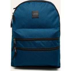 Vans - Plecak. Niebieskie plecaki damskie Vans, bez wzorów, z poliesteru. W wyprzedaży za 89,90 zł.