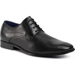 Półbuty BUGATTI - 311-66606-1000-1000 Black. Czarne buty wizytowe męskie Bugatti, ze skóry. Za 299,00 zł.