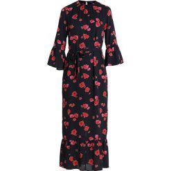 Selected Femme SLFRANDIE DRESS Długa sukienka dark sapphire. Niebieskie długie sukienki marki Selected Femme, z materiału, z długim rękawem. Za 419,00 zł.
