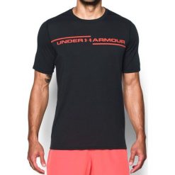 Under Armour Koszulka Męska Threadborne Cross Chest SS Czarna r. L - (1299158-002). Czarne koszulki sportowe męskie Under Armour, l. Za 109,45 zł.