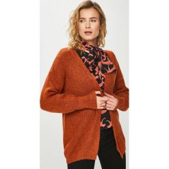 Answear - Kardigan. Brązowe kardigany damskie ANSWEAR, m, z dzianiny. Za 119,90 zł.