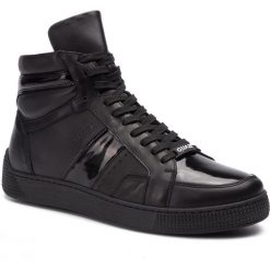 Sneakersy QUAZI - QZ-01-03-000267 601. Czarne sneakersy męskie QUAZI, bez zapięcia. W wyprzedaży za 259,00 zł.
