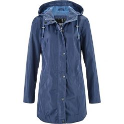 Parka przejściowa bonprix indygo. Niebieskie parki damskie bonprix. Za 79,99 zł.