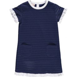 Brums - Sukienka dziecięca 92-122 cm. Niebieskie sukienki dziewczęce Brums, bez wzorów, z elastanu, casualowe, bez rękawów, mini, proste. W wyprzedaży za 129,90 zł.