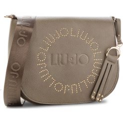Listonoszki damskie: Torebka LIU JO - M Saddle Colorado N68210 E0037 Dark Olive 90822