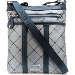 Torba 29-4L-201-7. Niebieskie listonoszki damskie Wittchen, w paski, klasyczne, bez dodatków. Za 186,15 zł.
