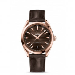 ZEGAREK OMEGA Seamaster 220.53.41.21.13.001. Pomarańczowe zegarki męskie marki OMEGA, złote. Za 61800,00 zł.