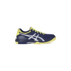 Buty do biegania Asics GEL ROCKET 8. Niebieskie buty sportowe damskie marki Asics, bez wzorów, do biegania. Za 303,62 zł.