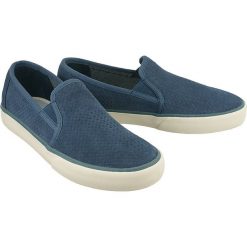 MARC O'POLO 602 12713501 310 denim, półbuty damskie. Półbuty damskie Marc O'Polo, bez wzorów, ze skóry, bez obcasa, bez zapięcia. Za 314,99 zł.